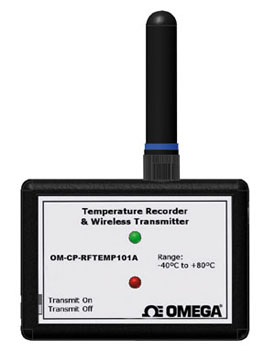 Wireless Temperature TransmitterPart of the NOMAD®Family These products are not CE marked and use a frequency band which is not approved for use in Europe | OM-CP-RFTEMP101A