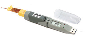 thermocouple logger with display | OM-EL-USB-TC-LCD