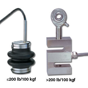 Aluminium S-Beam Load Cells, ±10 kgF to ±500 kgF | LCM105 and LCM115 Series