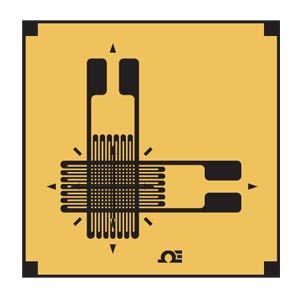 Biaxial Strain Gauges2-Element 0/90º | SGD-2/350-XY11