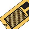 Strain gauge temperature compensation resistors