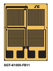 Full-Bridge for Bending or Axial Tension strain gauge | SGT FB Series