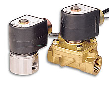 General Purpose NEMA-4 Stainless Steel and Brass Solenoid Valves | SV100-SV200