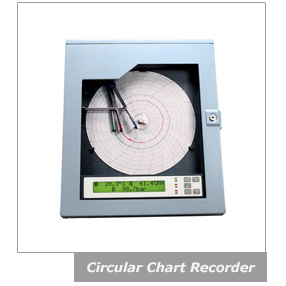 Temperature and humidity digital chart recorder