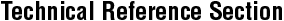 Temperature Technical Reference