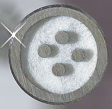 Dual OMEGACLAD™ Mineral Insulated Cable 4 Wire Thermocouple Wire Metal Sheath MI Cable with MgO | 304-(*) -DUAL and INC-(*)-DUAL Series