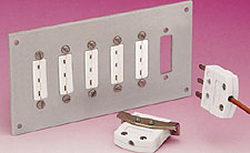 Jack Panels for  Mini 3-Prong Connectors | MTP Jack Panel Series