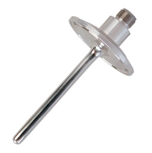 3-A Pt100 Temperature sensor with M12 connector for quick and reliable IP67/68 electrical connection. | PRS-M12 Series Hygienic RTD Sensors