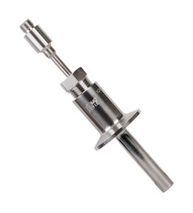 Hygienic RTD Thermowell and Removable Pt100 Sensor with M12 Connector for use in CIP Clean-In-Place Processes | PRS-TW-M12 Series Hygienic RTD Sensors