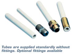 Ceramic Thermocouple Protection Tubes | PTRA and PTRM Series Omegatite 350 and 450