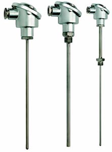 Pt100 & Thermocouple Assemblies with DIN B Head, for Industrial Applications | B-P, B-J, B-K, B-T, B-N Series