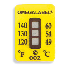 Non-Reversible OMEGALABEL™ Temperature Labels TL-3 Range Series | TL-3