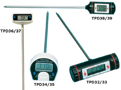TPD30 Series Digital Stem Thermometers | TPD30 Series Digital Thermometers